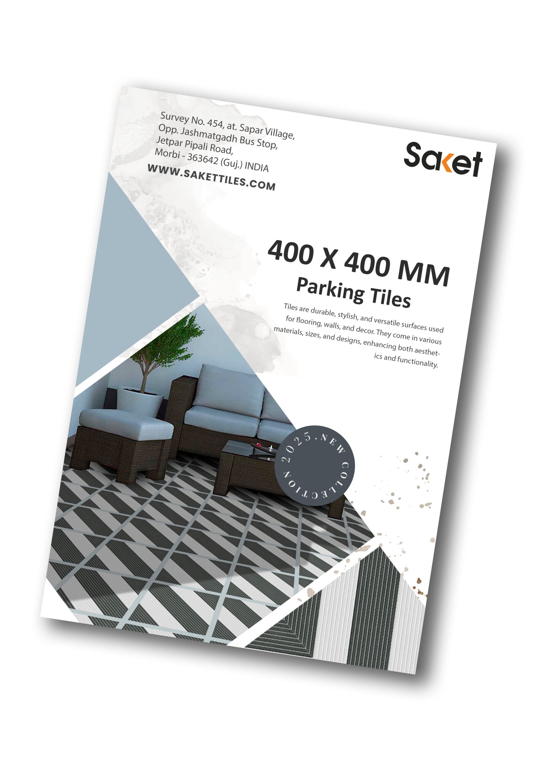 400 x 400 Parking tiles